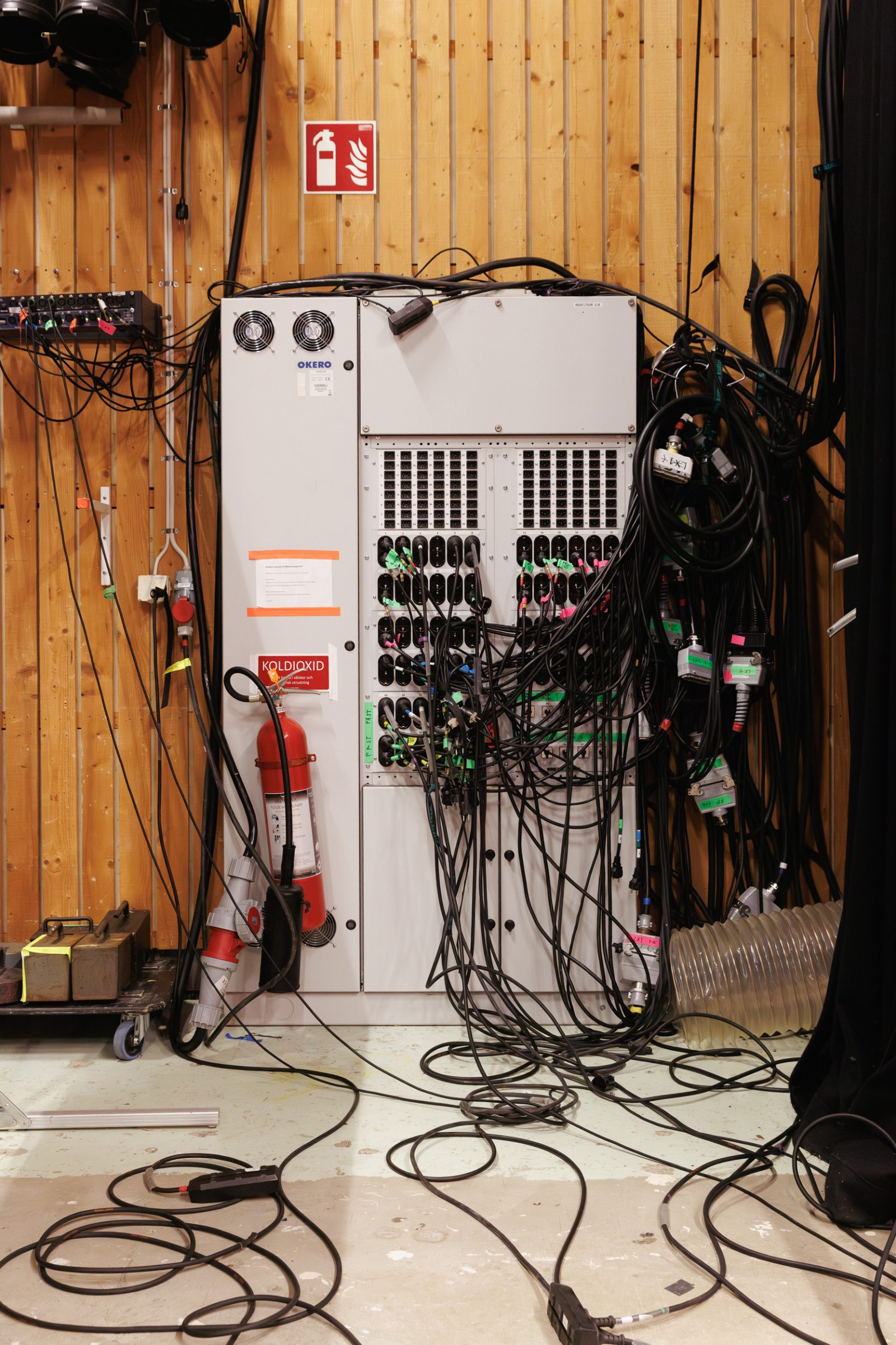 Behind the scenes - Tidens Veckade Egenskaper